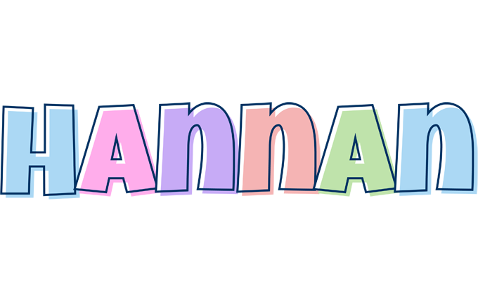 Hannan pastel logo