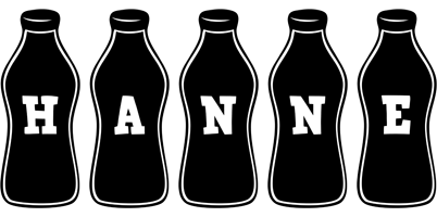 Hanne bottle logo