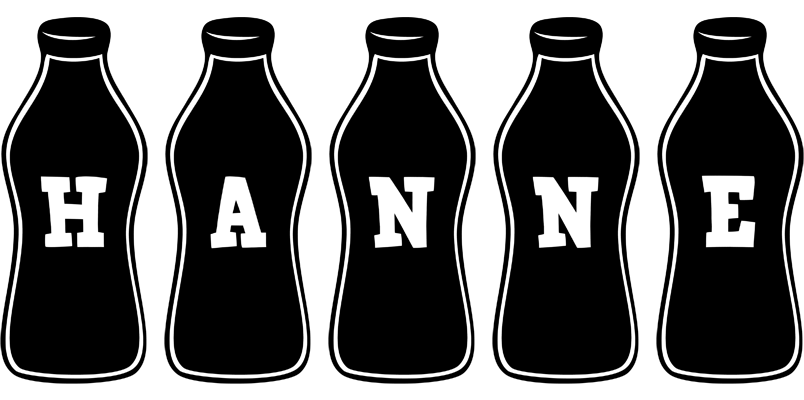 Hanne bottle logo