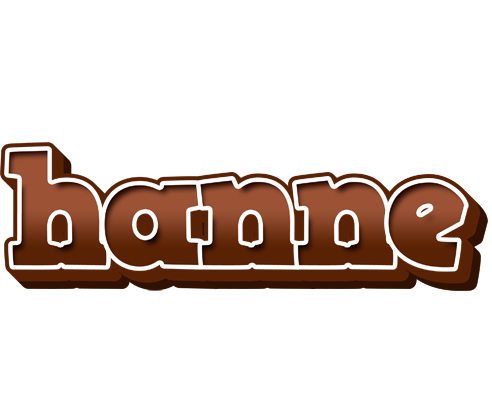 Hanne brownie logo
