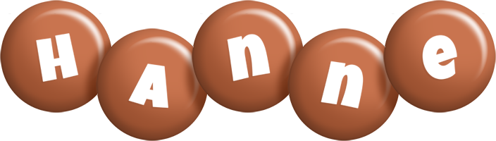 Hanne candy-brown logo