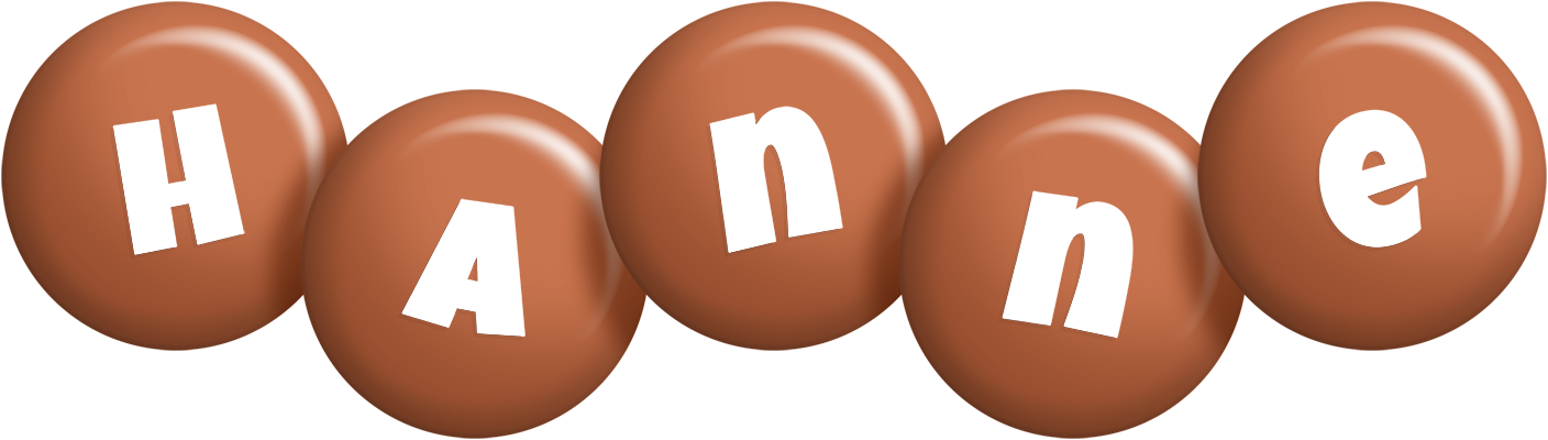 Hanne candy-brown logo