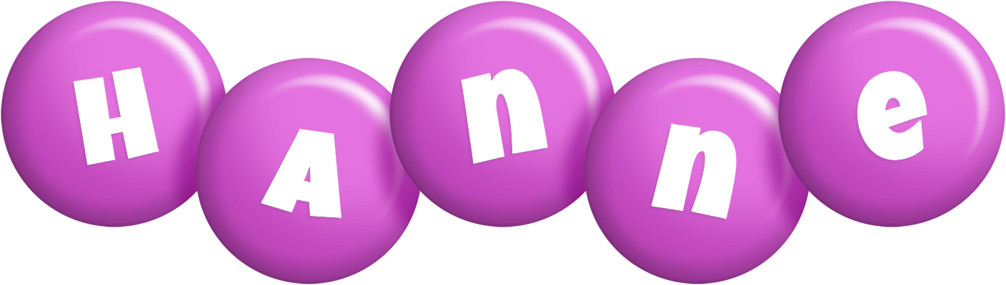 Hanne candy-purple logo