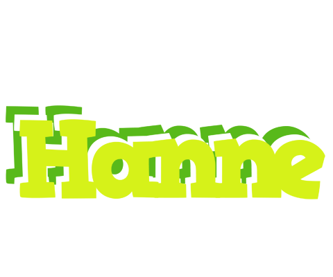 Hanne citrus logo