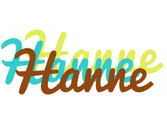 Hanne cupcake logo