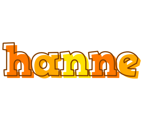 Hanne desert logo