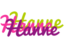 Hanne flowers logo