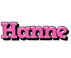 Hanne girlish logo