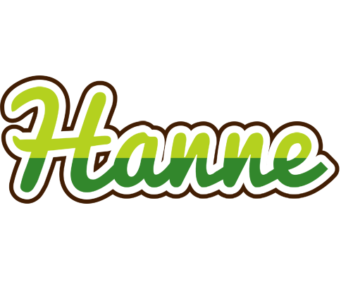 Hanne golfing logo