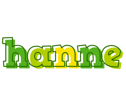Hanne juice logo