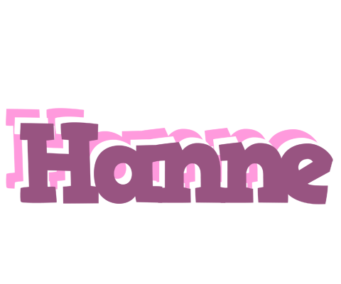 Hanne relaxing logo