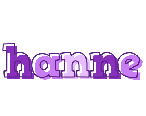 Hanne sensual logo