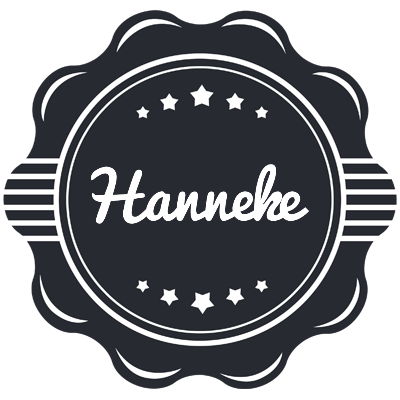 Hanneke badge logo