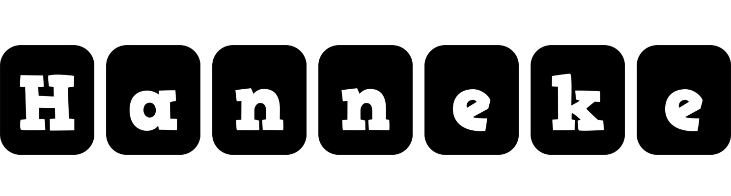 Hanneke box logo