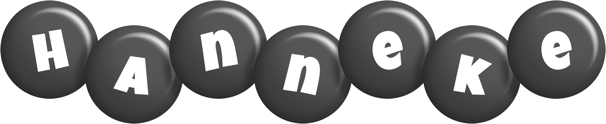 Hanneke candy-black logo