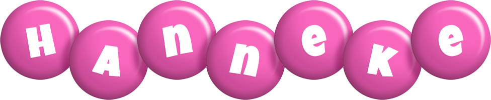 Hanneke candy-pink logo