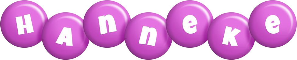 Hanneke candy-purple logo