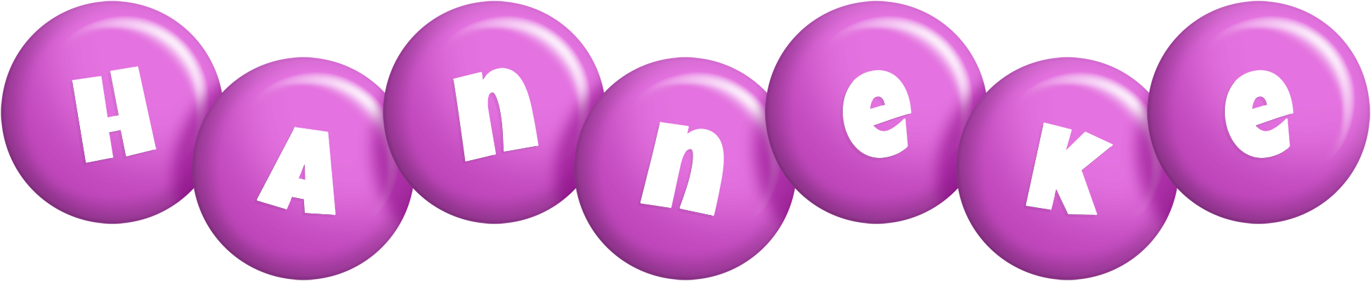 Hanneke candy-purple logo