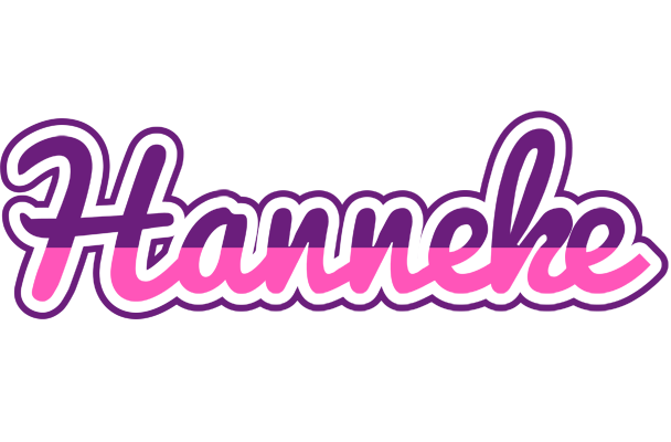 Hanneke cheerful logo