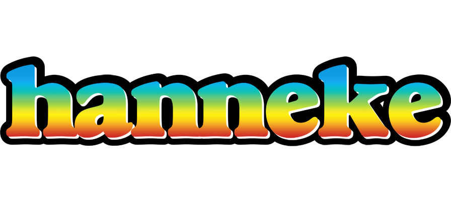 Hanneke color logo
