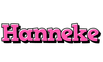 Hanneke girlish logo