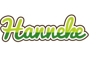 Hanneke golfing logo