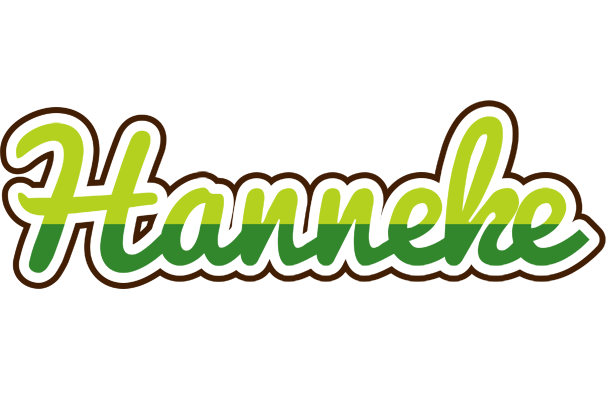 Hanneke golfing logo