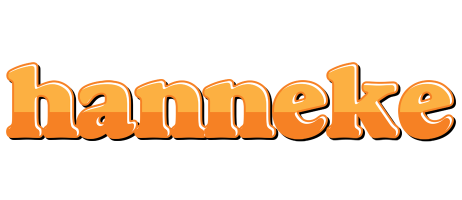 Hanneke orange logo