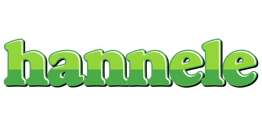 Hannele apple logo