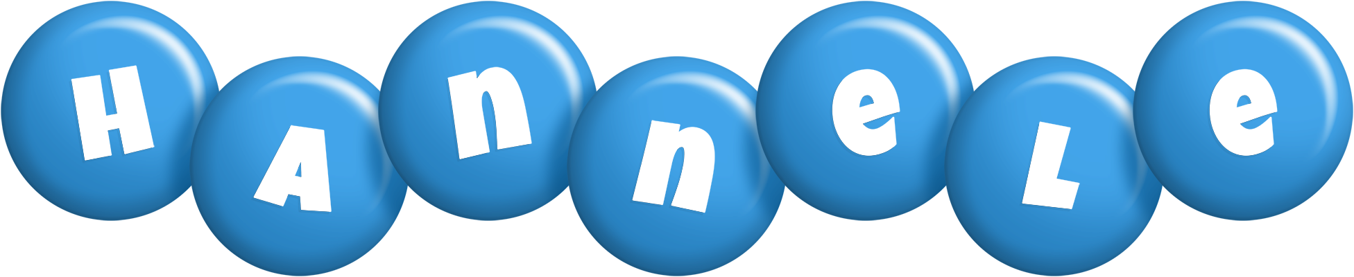 Hannele candy-blue logo