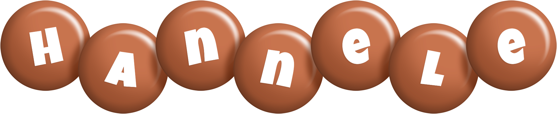 Hannele candy-brown logo