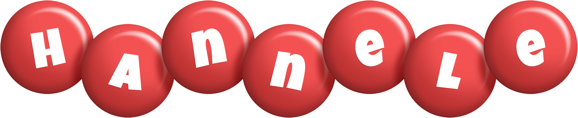 Hannele candy-red logo