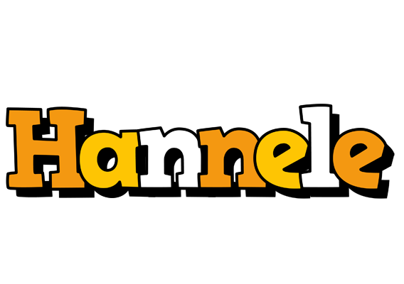 Hannele cartoon logo