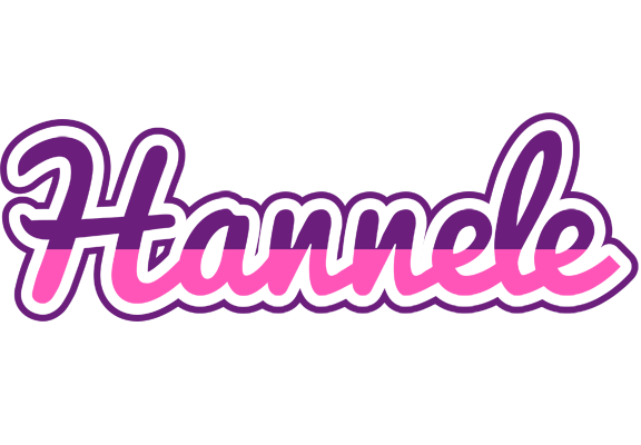Hannele cheerful logo