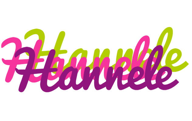 Hannele flowers logo