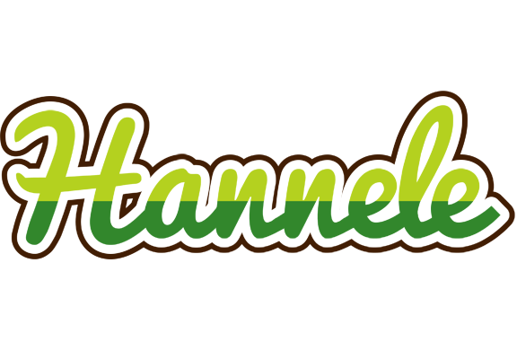Hannele golfing logo