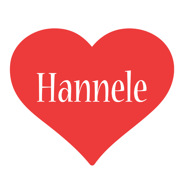 Hannele love logo