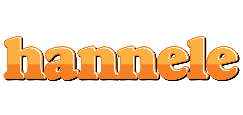 Hannele orange logo