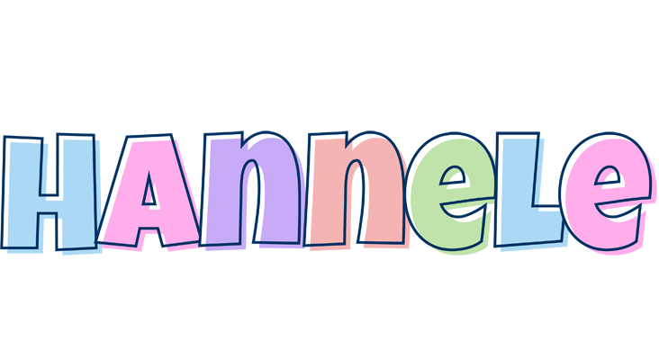 Hannele pastel logo