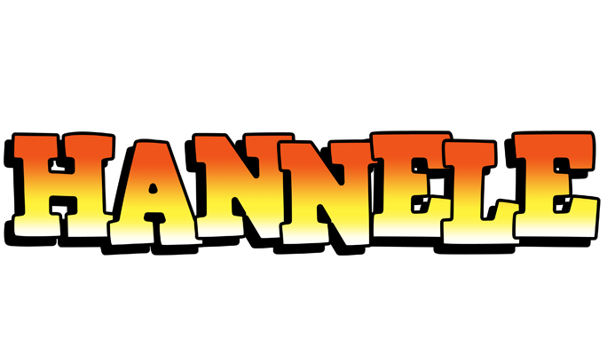 Hannele sunset logo