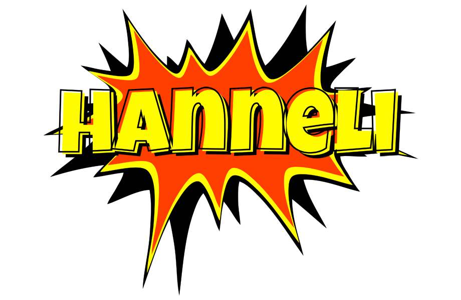 Hanneli bazinga logo