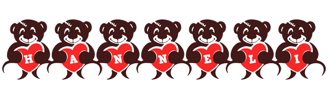 Hanneli bear logo