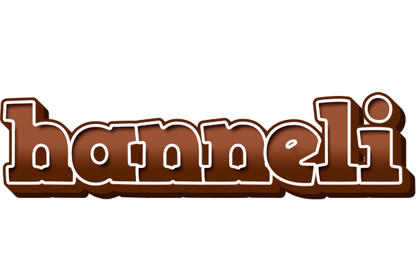 Hanneli brownie logo