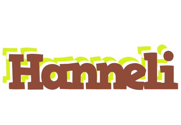 Hanneli caffeebar logo
