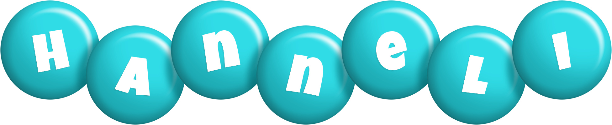 Hanneli candy-azur logo