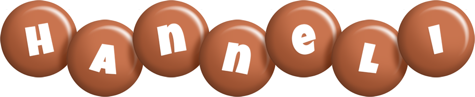 Hanneli candy-brown logo