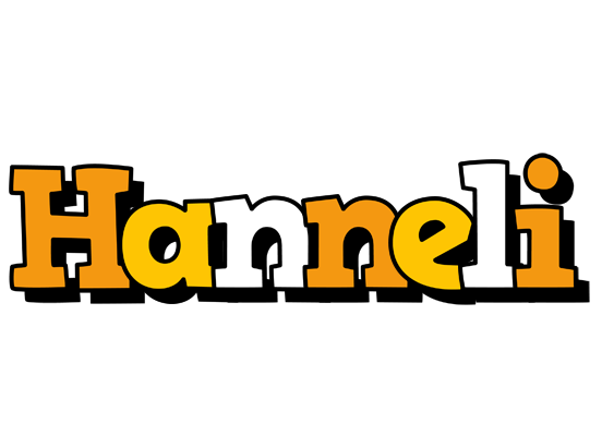 Hanneli cartoon logo
