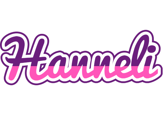 Hanneli cheerful logo