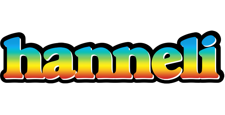 Hanneli color logo