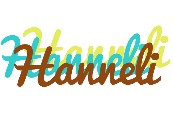 Hanneli cupcake logo